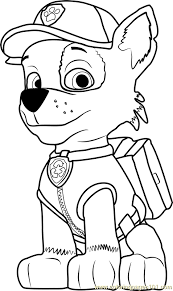 Jun 15, 2016 · paw patrol rocky coloring page from paw patrol category. Rocky Coloring Page For Kids Free Paw Patrol Printable Coloring Pages Online For Kids Coloringpages101 Com Coloring Pages For Kids