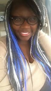 Black And Gray Box Braids Blue Grey And Black Box Braids Black Box Braids Black Excellence Box Braids