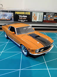 Big block cars had front shock tower reinforcement, thicker sway bars (no rear bar for 69), and heavier springs and shocks. Revell 1 24 Mustang Mach1 1970 Imodeler