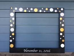 Anniversary Photobooth Frame Prop Bridal Shower Photobooth Etsy Photo Booth Frame Photo Frame Prop Frame Props