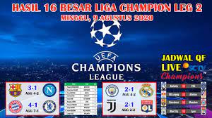Hasil Liga Champion Tadi Malam 16 Besar Leg 2 Barcelona Vs Napoli Uefa Champions League 2020 Youtube