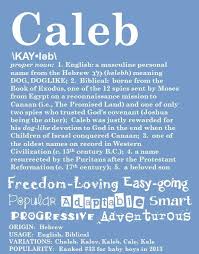 Caleb Personalized Name Print Typography Print By Ohbabynames 25 00 Names With Meaning Baby Boy Names Names