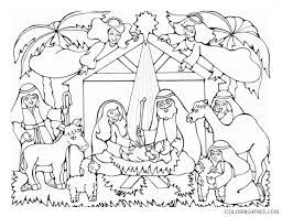 For boys and girls, kids and adults, teenagers and toddlers, preschoolers and older kids at school. Printable Nativity Coloring Pages Coloring4free Coloring4free Com