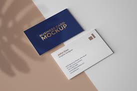Highest quality mockups for photoshop. Business Card Mockup Set With Shadow Business Card Mock Up Business Card Dimensions Business Card Displays