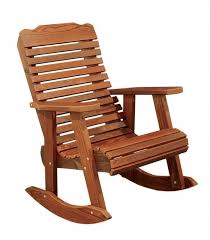Amish Cedar Wood Contoured Rocking Chair The Green Wood Collection Total Back Support Is Include Wood Rocking Chair Outdoor Rocking Chairs Patio Rocking Chairs