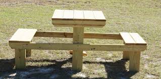 Picnic Table For Two Plan Outdoor Table Plan Picnic Table Etsy In 2020 Outdoor Table Plans Picnic Table Picnic Table Plans