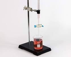 Image of Burette stand assembled