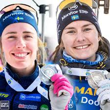 Våra fantastiska VM-silvermedaljörer, bästa Elvira och Ella! 👏🇸🇪🙌 📸:  Bildbyrån