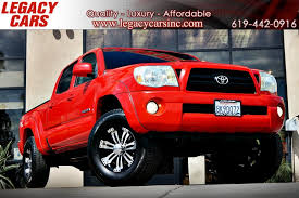 Two engines are available in the tacoma: Sold 2008 Toyota Tacoma Prerunner Sr5 Trd V 6 Crewcab Long Bed In El Cajon
