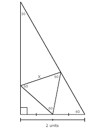 After this, press solve triangle306090. How How Do I Find The Measure Of The Sides Of An Equilateral Triangle Inscribed In A 30 60 90 Triangle Mathematics Stack Exchange