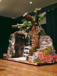 Lost Boys Hide Out Set Peter Pan Jr Lost Boys Peter Pan Set Design Theatre