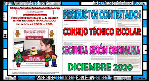 Matemáticas vol i vol ii tecnología ciencias física inglés historia formación cívica y ética. Productos Contestados De La Segunda Sesion Del Consejo Tecnico Escolar De Preescolar Primaria Y Secundaria Del Ciclo Escolar 2020 2021 Del Mes De Diciembre Material Educativo