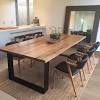 Timber dining table dining tables dining rooms timber furniture modern furniture house extensions chair fabric home and living beautiful homes. 3