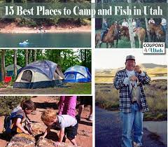 Top 15 Best Camping And Fishing Spots In Utah Coupons 4 Utah Best Places To Camp Utah Camping Camping In North Carolina