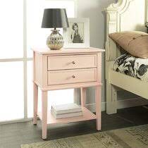 Shop nightstands with drawers at chairish, the design lover's marketplace for the best vintage and used furniture, decor and art. Pink Nightstands You Ll Love In 2021 Wayfair