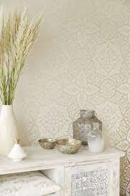 Yasmin Cream By Eijffinger Wallpaper Direct Wallpaper Living Room Room Wallpaper Wallpaper Decor