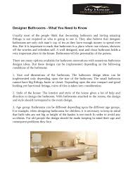 This minimal, rustic bathroom makes the best out of the least amount of decor possible, with a wooden ladder for the towels, a concrete floor, and open wood vanity. Designer Bathrooms What You Need To Know By My House Design Build Issuu