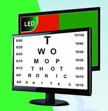Details About Visual Color Led Acuity Chart Vision Acuity Digital Chart Free Shipping