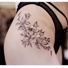 Show your love for each other through tattooing an inside joke, name or symbol in the most erogenous and or vulnerable part of your body. 14 Thigh Tattoos For Women Small Pics