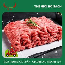 Thịt Bò Úc Xay Nhập Khẩu, Giá Trị Dinh Dưỡng Cao