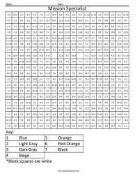 Fortnite Mission Specialist Coloring Page Coloring Squared Math Coloring Worksheets Math Facts Free Printable Math Worksheets