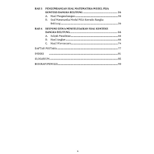 55 downloads 690 views 1mb size. Original Buku Literasi Matematika Soal Matematika Model Pisa Menggunakan Konteks Bangka Belitung Shopee Indonesia