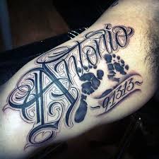 A collection of butterfly tattoo ideas to suit all genders. Baby Footprint Tattoo Designs Beauty News