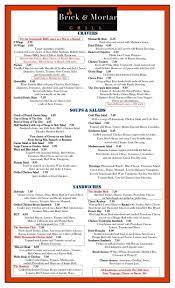 For the most accurate information, please contact the restaurant directly before visiting or ordering. Online Menu Of Brick Mortar Grill Angier Nc