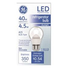 Ge 93104415 Led Refrigerator Light Bulb 4 5 Watts Toolboxsupply Com
