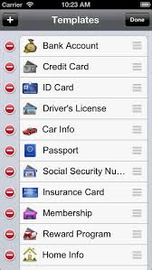 Password Manager App My Safe Accounts Data Vault Keeper For Iphone Password Manager App App Password Manager