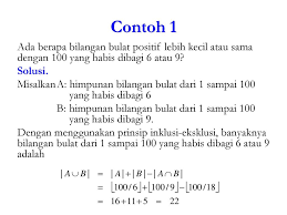 Contoh soal inklusi dan eksklusi. Prinsip Inklusi Eksklusi Ppt Download
