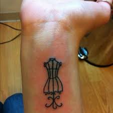 Dress Form Tattoo Raina Bergstrom Tattoos Inspirational Tattoos Tattoos And Piercings