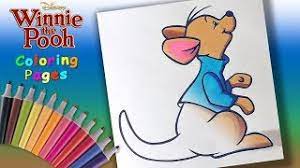 Color your poster choice online with the interactive coloring machine. Roo Coloring Page Winnie The Pooh And His Friends Coloring Book For Kids Youtube