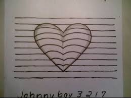 Drawing is a complex skill, impossible to grasp in one night, and sometimes you just want to draw. How To Draw 3d Line Heart Art Drawing Easy Step By Tutorial For Begainners Kids