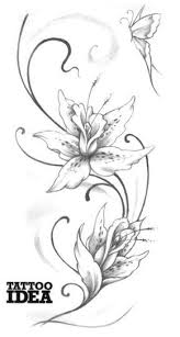 I tatuaggi possono ritrarre qualsiasi soggetto o frase per mandare dei messaggi precisi. Lilium Blumen Skizzen Tattoo Lilie Unterarm Blumen Zeichnung