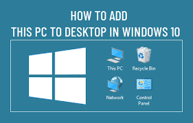 You can configure windows 10 to automatically boot to the desktop without requiring to enter the account password. How To Add This Pc To Desktop In Windows 10
