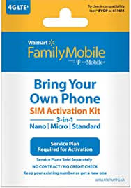 You can buy another phone that is a verizon phone from walmart. Amazon Com Walmart Family Mobile Sim Kit Cell Phones Accessories