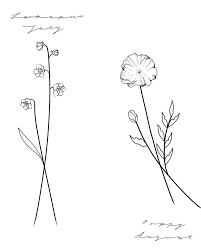Birth Flower Flash January Snowdrop February Violet March Daffodil April Sweetpea May Birth Flower Tattoos Larkspur Flower Tattoos Larkspur Tattoo