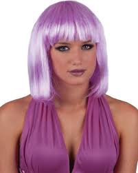 Pruik Sexy Holly Geel