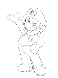So download & enjoy super mario odyssey logo nintendo coloring pages and images in black & white. 20 Free Super Mario Coloring Pages For Kids