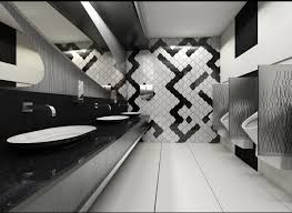 In the case of public bathroom projects in schools, parks, gyms, or family areas in shopping centers, for it is essential that the bathroom used by adults is separate from the bathroom for children. Pin By Valeria Tihinia On 3d Visualization Restroom Design Office Bathroom Design Commercial Bathroom Designs