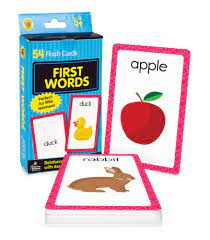 We did not find results for: Amazon Com Carson Dellosa First Words Flash Cards Double Sided Common Words With Illustrations Basic Animals Food Objects Phonics And Reading Readiness Practice Set 54 Pc 8601400166901 Brighter Child Books