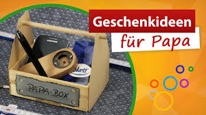 Geschenkideen Fur Papa Vatertag Bastelidee Trendmarkt24 Youtube