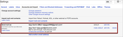This option is the most secure. How Using Gmail S Send Mail As Settings Affects Email Deliverability