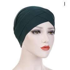 1 pz berretto Hijab musulmano panno di cotone elastico turbante cappello  sulla fronte per donna croce indiana C5W5 acquista in modo economico —  spedizione gratuita, recensioni reali con foto — Joom