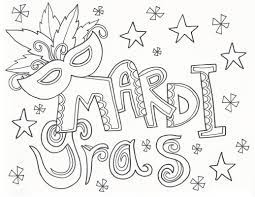 Signup to get the inside scoop from our monthly newsletters. Free Printable Mardi Gras Coloring Pages