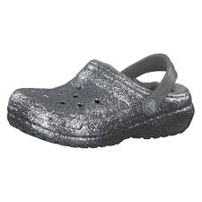 Kauf auf rechnung schnelle lieferung kostenloser rückversand. Crocs Kinder Schuhe Classic Glitter Lined Clog K 205937 Cortexpower De
