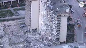 A section of the champlain towers, a condo building located at 8777 collins avenue in surfside, florida, collapsed at around 1:00 a.m. Aqzrlj 2reqxwm