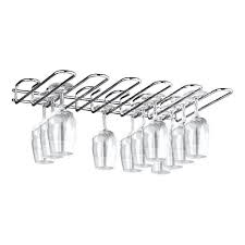 With a wall mount wine rack, you can use them even in smaller rooms to safe space. Ckb Ltd Cupboard Or Wall Mounted Wine Glass Rack 42 X 7 X 32 Cm