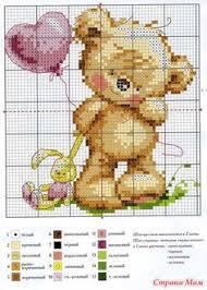 Looking for a teddy bear knitting pattern? 84 Cross Stitch Teddy Bears For Babies Ideas Cross Stitch Stitch Cross Stitch Patterns
